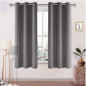 DWCN Blackout Curtains - Grey